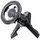 Technaxx TX-304 Lüftungsgitter Handy-Kfz-Halterung 360° drehbar schwarz/silber