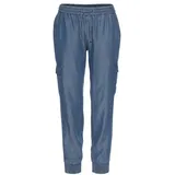 LASCANA Schlupfhose Denim-Optik Blau 34