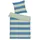 Tom Tailor BOLD STRIPES Grün/Blau 135 x 200 cm + 80 x 80 cm