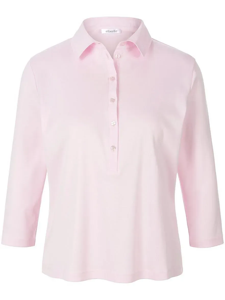 Polo-Shirt 3/4-Arm Efixelle rosé, 42