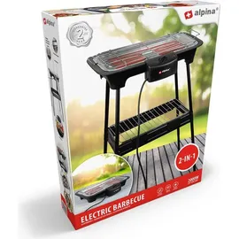 Alpina Elektro-Standgrill 2000 W