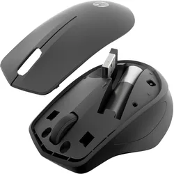 HP Silent 280M - Maus - kabellos - kabelloser Empfänger (USB)