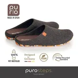 purosteps footwear Fieltro Herren Braun/Orange 45