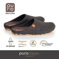 purosteps footwear Fieltro Herren Braun/Orange 45