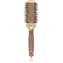 Olivia Garden Expert Blowout Straight gewellte Borsten 40 gold & braun