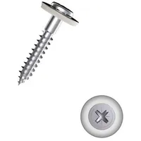 Connex Spenglerschrauben KU3180062, Edelstahl A2, 4,5 x 45mm, mit Dichtscheibe, Torx, 40 Stück