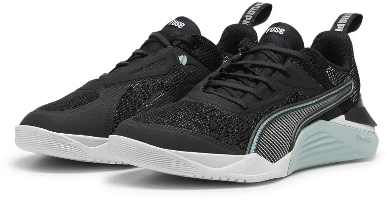 PUMA Fuse 3.0 Trainingsschuhe Damen 02 - PUMA black/turquoise surf 37.5