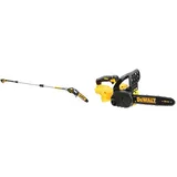 Dewalt 18V Akku-Hochentaster DCMPS567N & 18V XR Akku-Kettensäge DCM565N