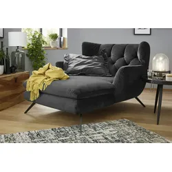 KAWOLA Longseat CHARME Velvet schwarz