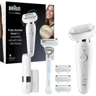 Braun Silk-épil 9 Flex 9004 Epilierer Weiß