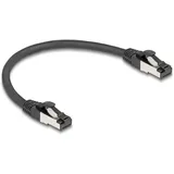 DeLock 80566 - Cat.8.1 S/FTP 0,25 m Schwarz