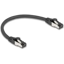 DeLock 80566 - Cat.8.1 S/FTP 0,25 m Schwarz