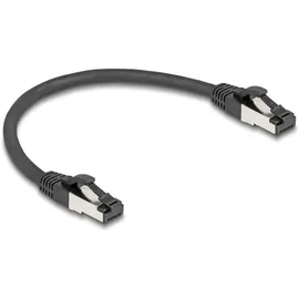 DeLock 80566 - Cat.8.1 S/FTP 0,25 m Schwarz