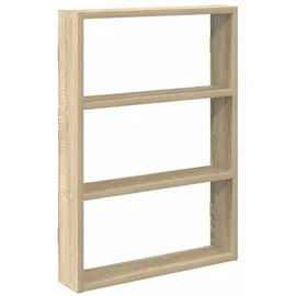 vidaXL Wandregal 43 x 9 x 60 cm Braun