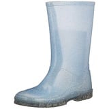 Beck Mädchen glitter Gummistiefel, Blau, 33 EU