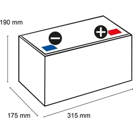 Varta LA80 AGM 80Ah 12V