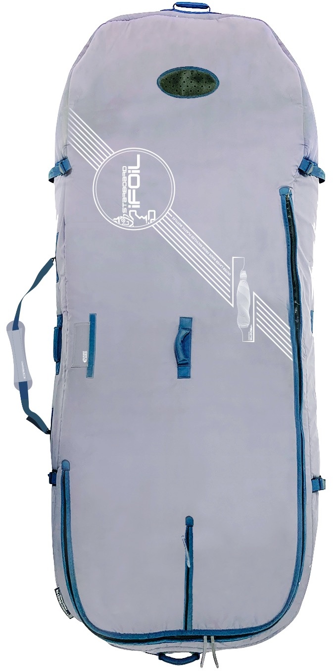 Starboard Re-Cover Travel IQFoil Board Bag Windsurfboard Tasche, Größe: 215x85