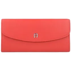 AIGNER Basics Geldbörse Leder 19,5cm  rot