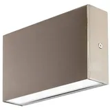 ARCCHIO Karline, LED-Außenwandleuchte Edelstahl, 4W