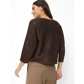 Brax Strickpullover Dunkelbraun 40