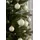 Kaemingk Weihnachtsbaumkugeln Glas 4 cm wollweiß 18 Stück