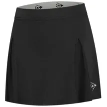 Dunlop Club MÄDCHEN Tennisrock, Schwarz, 128 - Einheitsgröße