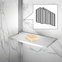 Hüppe Select+ Eckprofil für EasyStyle Wandverkleidung, ES0207087,