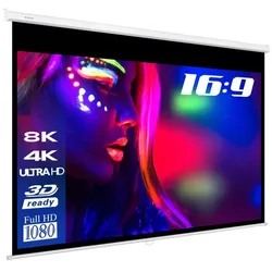 eSmart Germany Rollo Leinwand MIROLO 221 x 125 cm (100") 16:9