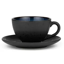 Bitz Kaffeetasse mit Untertasse 0,22 l Grau
