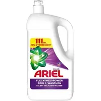 Ariel Waschmittel Color+, Colorwaschmittel, Gel, Fleck-Weg-Power, 4,995 Liter, Waschladungen 111