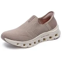 SKECHERS Glide-Step Pro Everyday Damen Tan Knit Trim 40