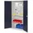 Kappes Magazinschrank Stahl 1.950 x 1.000 x 410 mm lichtgrau/anthrazitgrau 3 Fachböden mit Tür