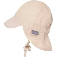 Sterntaler Schirmmütze mit Nackenschutz beige,
