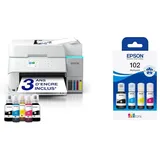 Epson EcoTank ET-3956 Plus zusätzliches 102 Mulipack