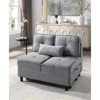 Atlantic Home Collection Schlafsofa »Freddy«, wandelbar zum Loungesessel, Relaxliege und Gästebett, inkl. Kissen