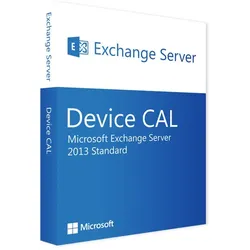 Microsoft Exchange Server 2013 Standard, 1 Device CAL