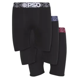 Psd DARK PAISLEY Boxershorts schwarz XL 3er Pack
