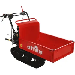 Attila ATT 300 C - Motorschubkarre mit Raupen und ausziehbaren Seitenwänden - Tragfähigkeit 300 Kg