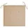 vidaXL Stapelbare Gartenstühle mit Kissen 95,5 x 59 x 26 cm beige 6 St.