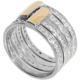 Ostsee-Schmuck Fingerring OSTSEE-SCHMUCK "Ostsee-Schmuck Ring Sunny Exklusiv Ring Sunny Exklusiv" Gr. 62, silber, Fingerringe, Damen, 62, (19,7), silber 925, (Sterlingsilber), Fingerring