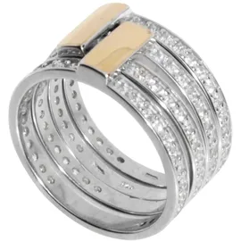 Ostsee-Schmuck Fingerring OSTSEE-SCHMUCK "Ostsee-Schmuck Ring Sunny Exklusiv Ring Sunny Exklusiv" Gr. 62, silber, Fingerringe, Damen, 62, (19,7), silber 925, (Sterlingsilber), Fingerring