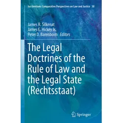 The Legal Doctrines Of The Rule Of Law And The Legal State (Rechtsstaat), Kartoniert (TB)