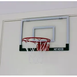 My Hood Mini-Basketballkorb und Ballset 304000 Grau/Transparent