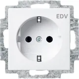 Busch-Jaeger 20 EUC/DV-914 SCHUKO Steckdosen-Einsatz mit Aufdruck EDV