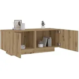 vidaXL Nachtschrank Artisan-Eiche 100 x 35 x 40 cm Braun