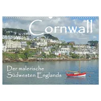 Calvendo Cornwall. Der malerische Südwesten Englands (Wandkalender 2026 DIN