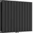 neu.haus Designheizkörper Nore 600 x 800 mm 1097 W schwarz Mittelventil