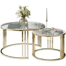 lookway Lori Glass Gold Glas 70 x 48 cm
