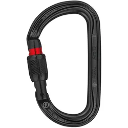 PETZL - Alukarabiner - Am'D - Ball-Lock - grau Schwarz Screw-Lock