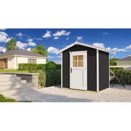 Weka Classic Color Einzeltür 2,05 x 1,54 m anthrazit